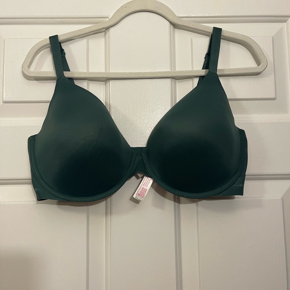 Victoria’s Secret PINK Dark Green Bra